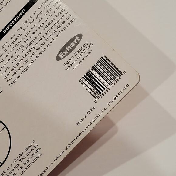 gopher-it By Exhart (Gopher Removal Tool)  New, sealed. - Picture 6 of 13